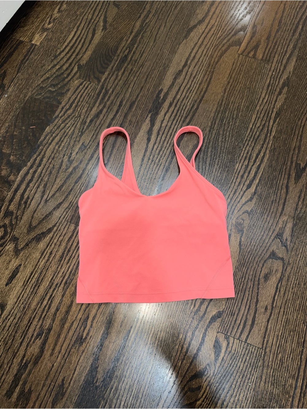 lululemon athletica Coral Pink Tank Top